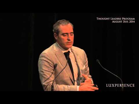 Luxperience 2014 | Thought Leader | Francesco Galli Zugaro