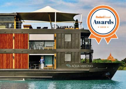 Aqua Mekong Fodor's Travel Awards 2019