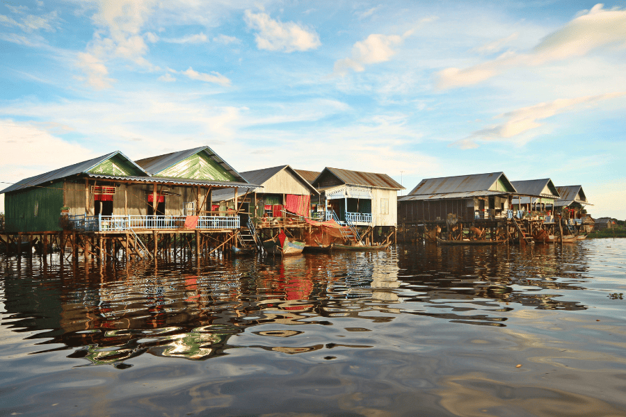 Floating village Tonle Sap