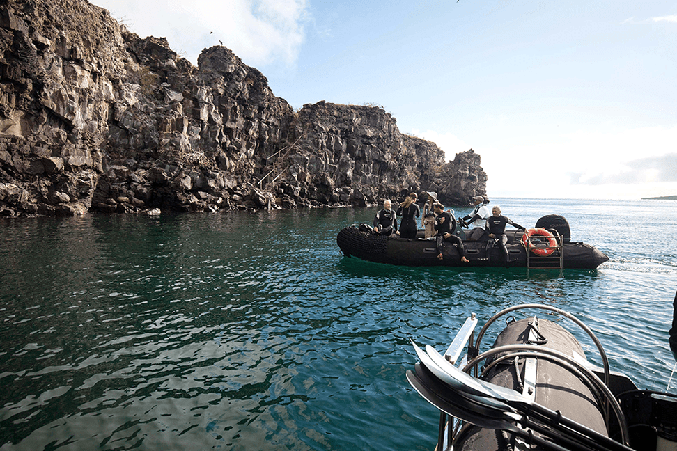 Galapagos Cruise - Tender rides